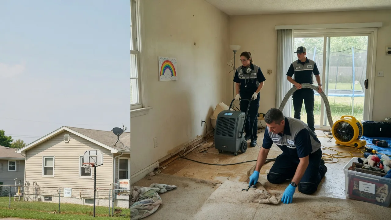 Emergency Water Extraction in Harveyville, KS near me